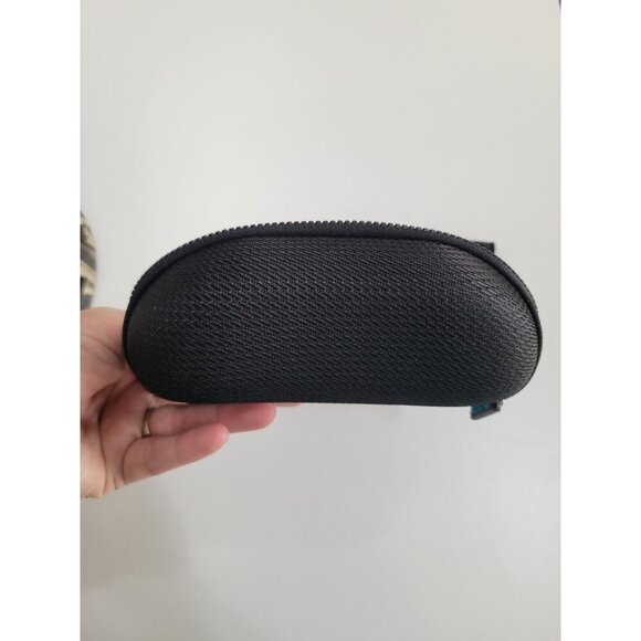 Costa Del Mar Zippered Sunglass Hard Case Clamshell Glasses W/ Wipe - Picture 3 of 4